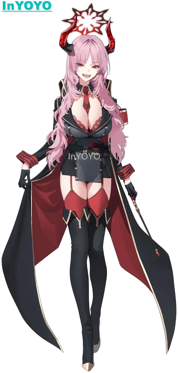 InYObalance Satsuki Cosplay Costume pour femme, Blue Archive Game, Imbibé, Belle robe de soirée, Uniforme, Tenue d'Halloween, Sur mesure, Nouveau, 2023