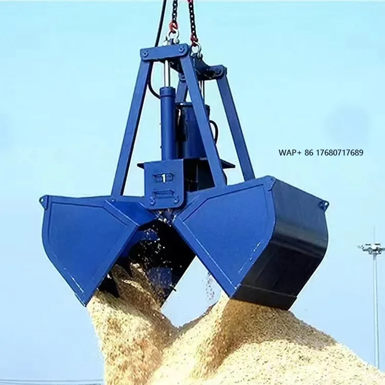 Factory Electric Hydraulic Grab with 6.5 Cubic Motor Hydraulic Shell Grab with Gear and Pump Core Components Discounted Price