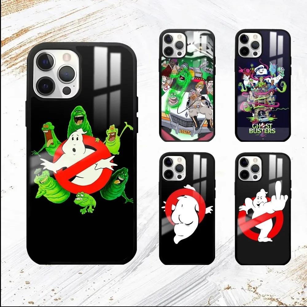 Movie-G-GhosTBusters Phone Case For iPhone 16 15 14 13 12 11 Pro Max Plus Mini PC Mirror Fashion  phone case