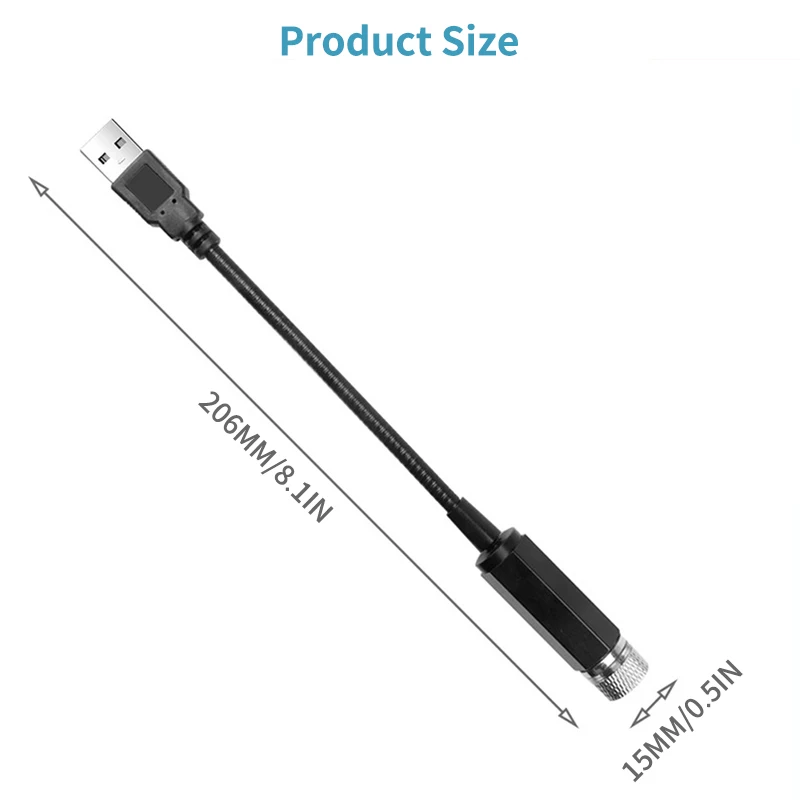For BMW E46 E60 E39 F10 F30 F20 E87 E91 E90 G30 E34 E30 E92 1 3 5 7 Series Car LED Atmosphere Light Interior Decorative Light view 2