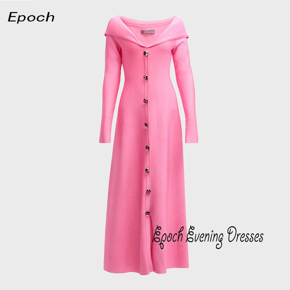 Epoch abito da sera di lusso elegante Arabia muslimextimustial beacon scodise biglietti da visita a-line Off The Shoulder Cocktail Prom Gown per donne Sexy 2024