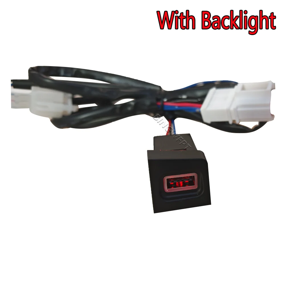 Car USB Charger QC3.0 For Magotan B6 2007 2008 2009 2010 2011 Fast Charging Outlet Power Adapter For VW CC 2011 2012