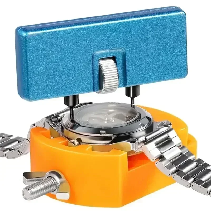 3-in-1 Set Watch Battery Replacement Kit Wrench Back Remover Rotate Open Cover Case Opener Wristwatch Back Maintenance Remover image 2