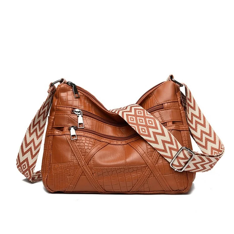 

Уникальная стильная сумка-мессенджер с однотонным и мини-клатчем для деловых поездок на работу с элегантной отделкой