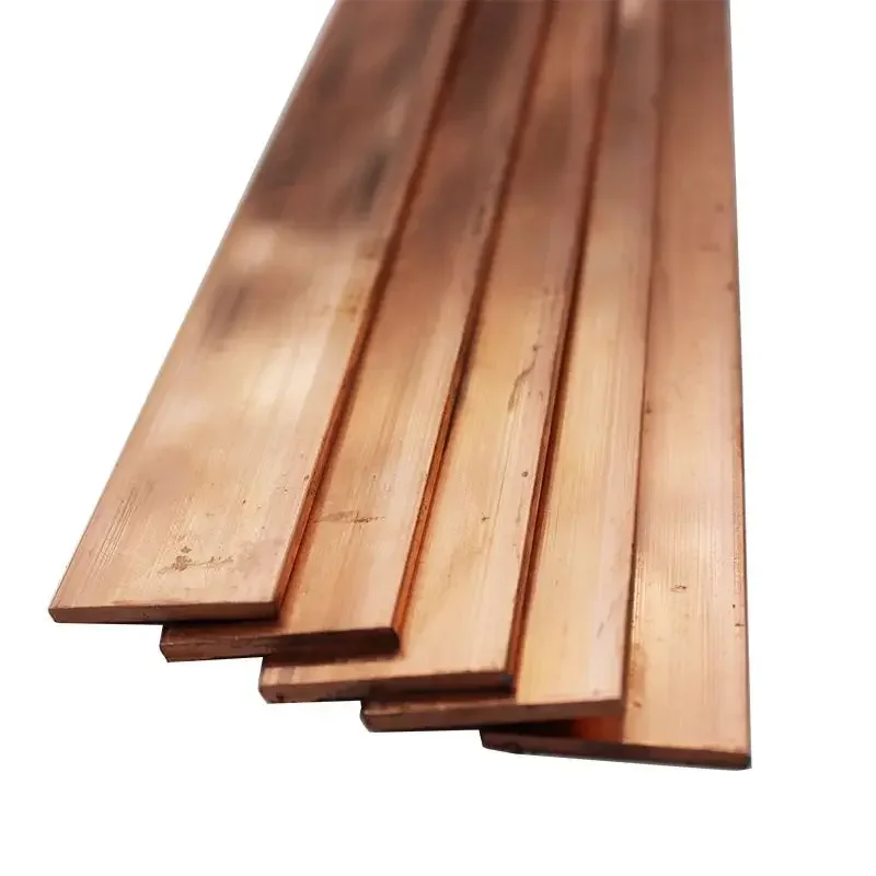 Placa plana de barra de cobre
