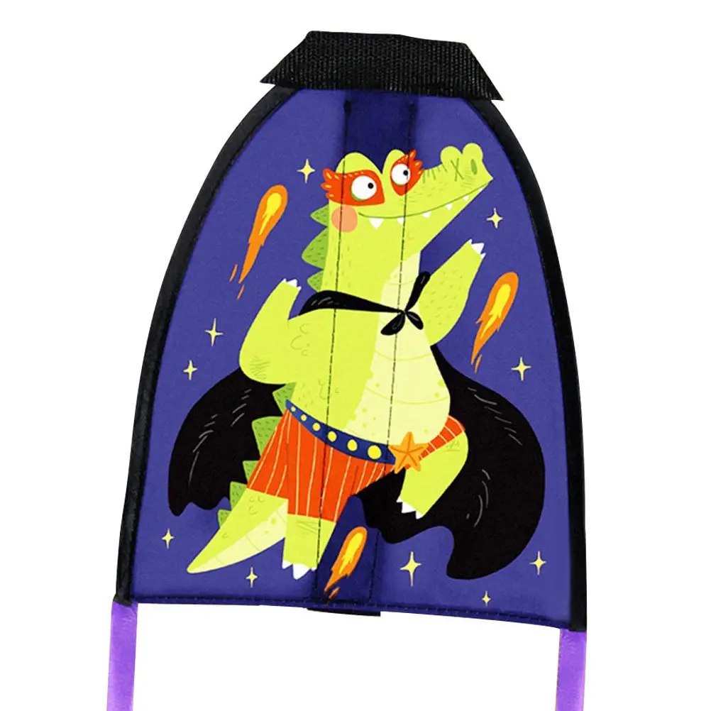 

Mini Thumb Kite Childrens Outdoor Toys Cartoon Funny Catapult Park Garden Games Durable Kite (Dark Blue)