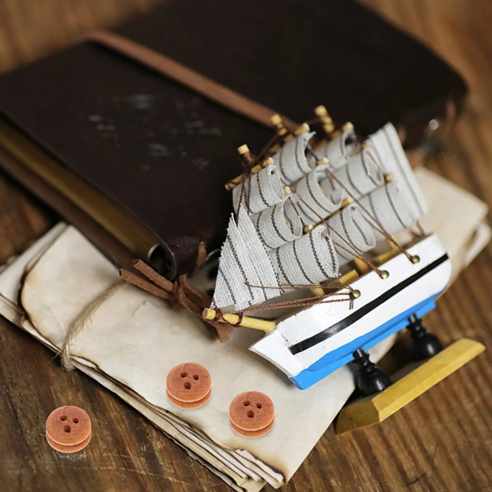 

20 шт. миниатюрных деревянных шкивов для моделей кораблей, заготовки для поделок, необработанные деревянные колеса, развивающий обучающий инструмент для детей