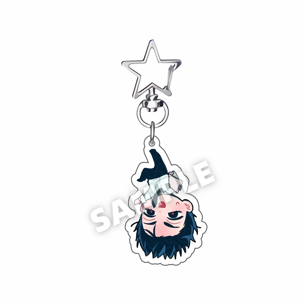 Alien Stage Q Version Ivan Acrylic Pendant, Star Hook Design Backpack Hanging Ornament Anime Accessory Holiday Present keychain