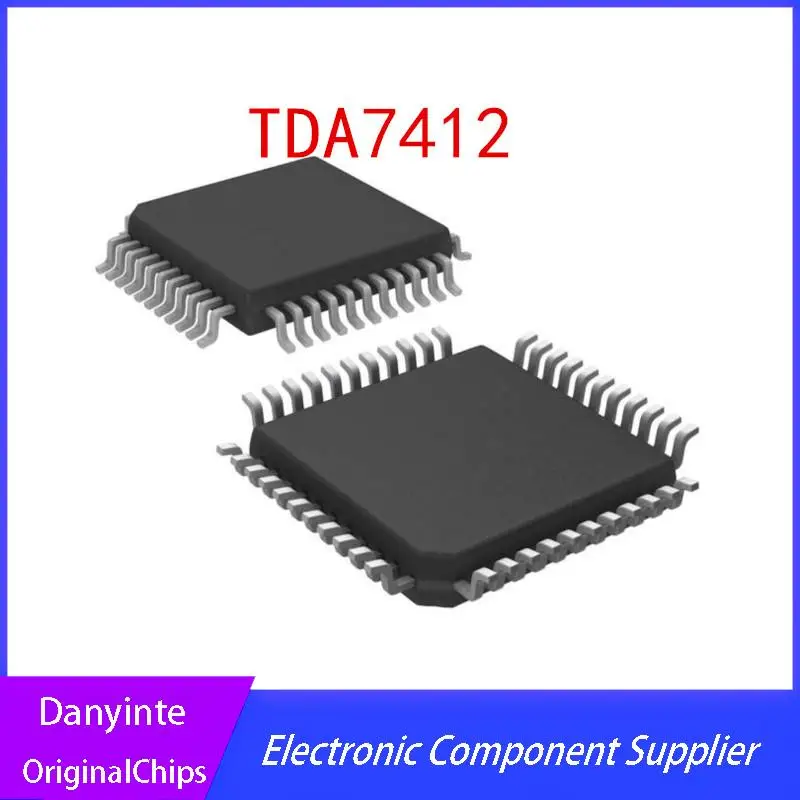 2PCS/LOT  TDA7412  QFP44