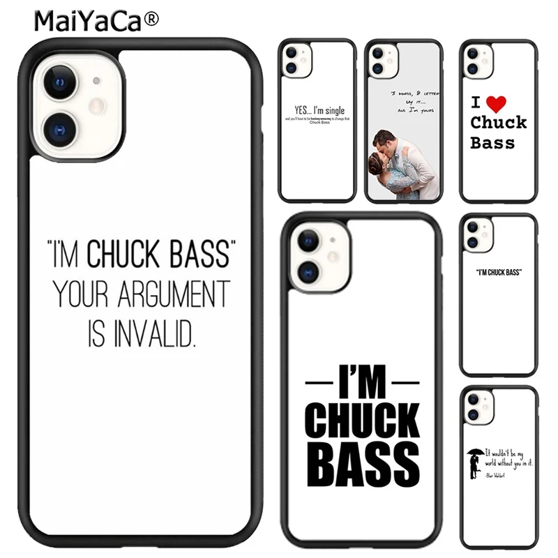 MaiYaCa Chuck Bass Love Phone Case Cover For iPhone 16 15 SE2020 6 6s 7 8 plus 11 12 mini 13 14 pro max shell  coque