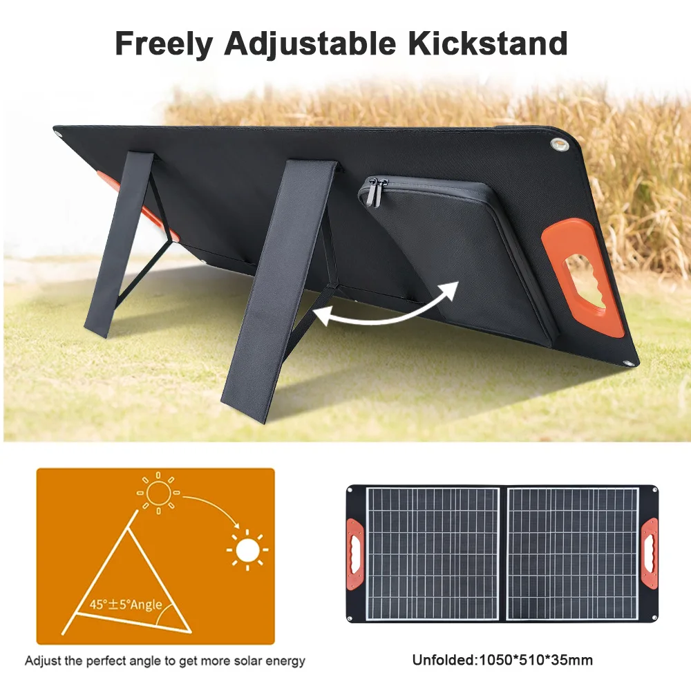 Hersteller Spot Outdoor 100W19,8V2 % Rabatt auf neue Energie Solar-Falttaschen-Ladegerät