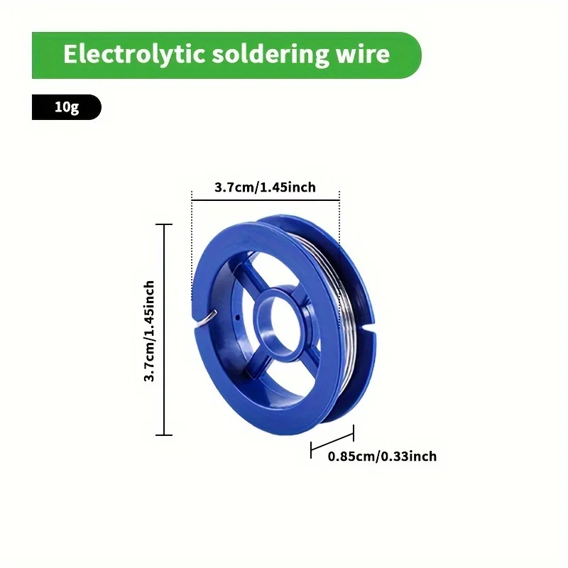 0.8mm mini high-purity electronic solder wire, 10g, containing rosin core, flux 2-3%, multi-purpose special solder wire view 4
