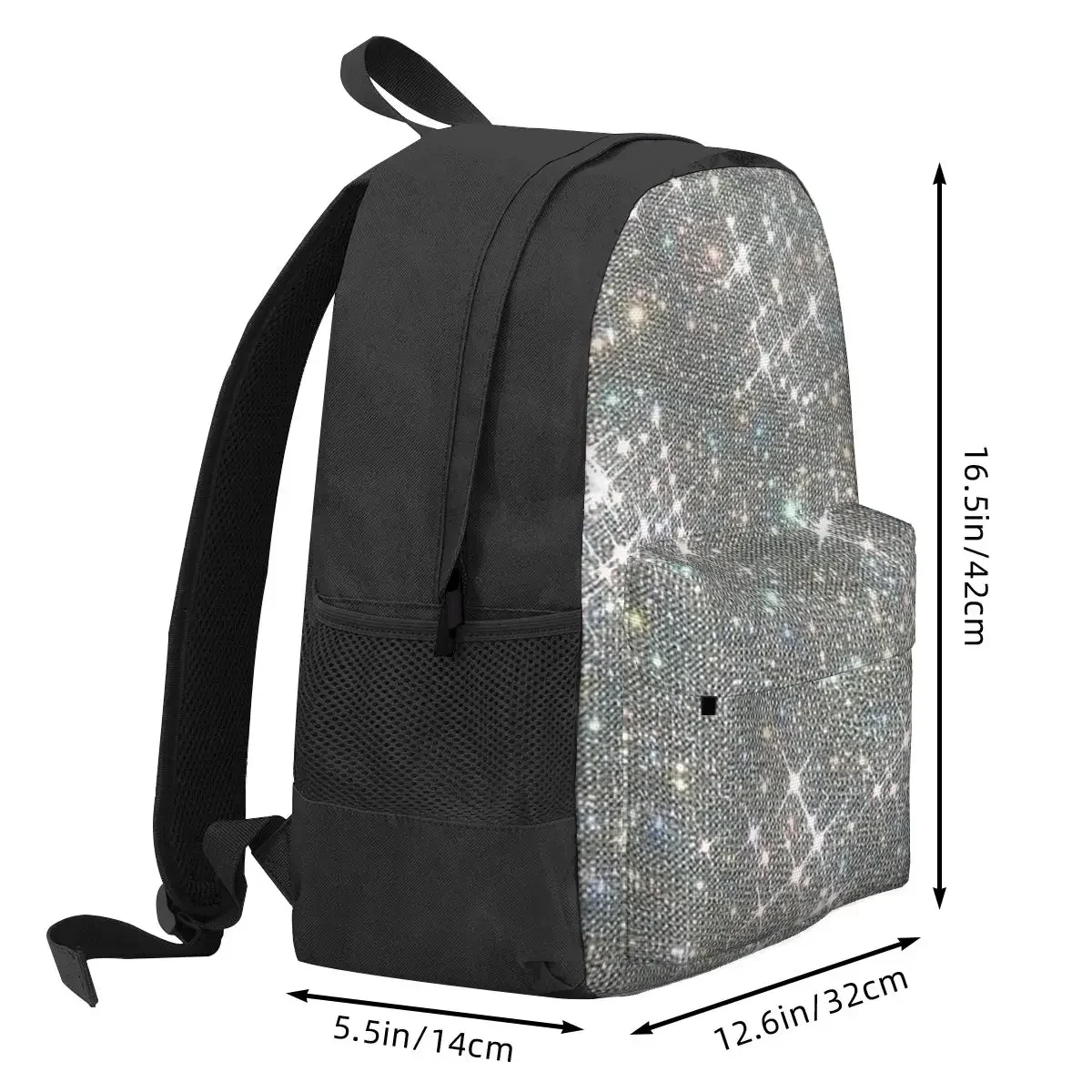 All That Glitters Backpacks Boys Girls Bookbag Children School Bags Cartoon Kids Travel Rucksack Shoulder Bag Large Capacity