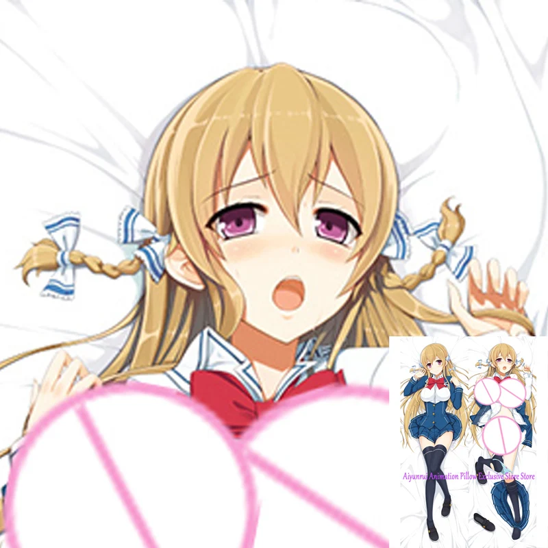 

Anime Pillow Cover Dakimakura Young Girl Tits Double-Sided Life-Size Pillows Adult Bedding