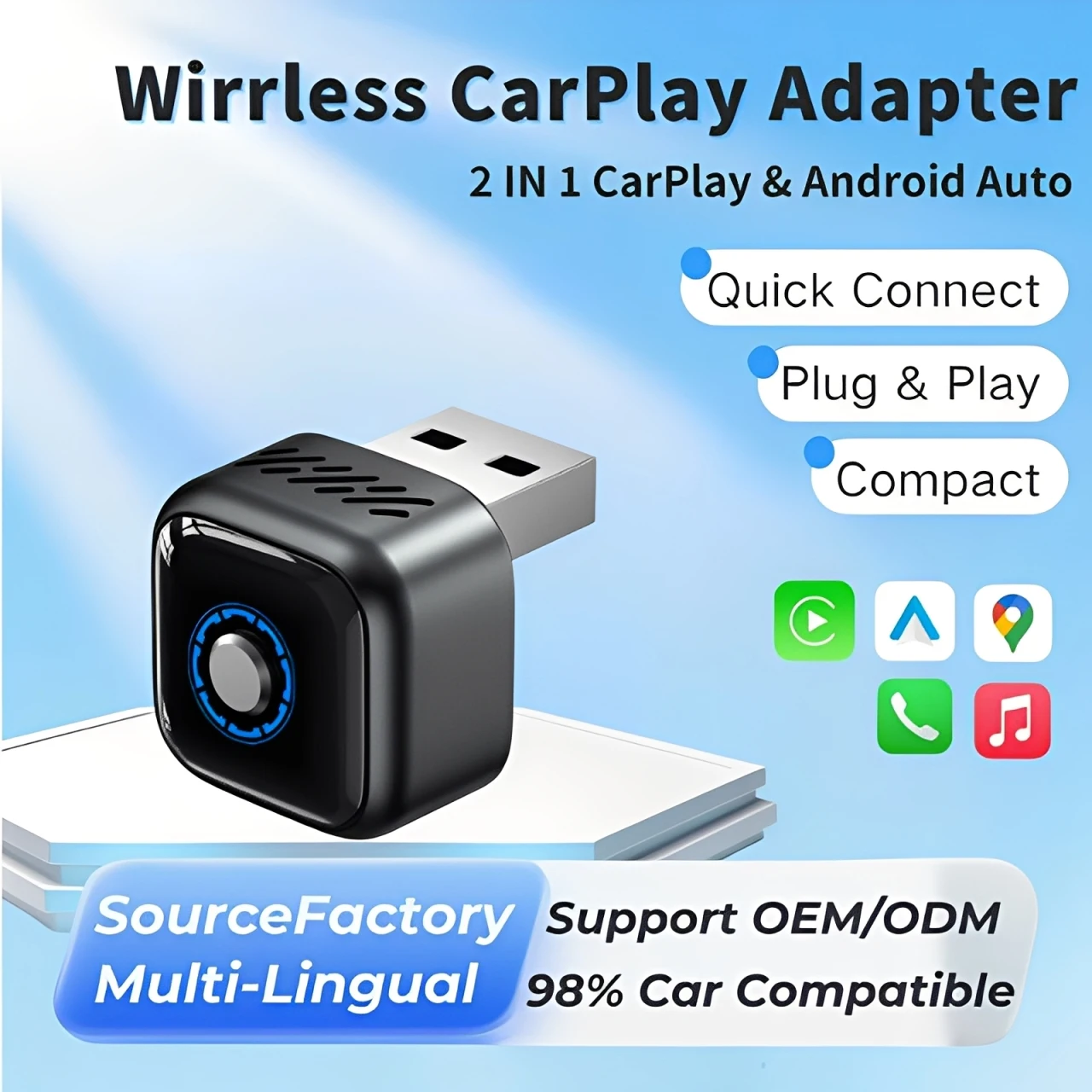 New 2 In 1 Wireless…