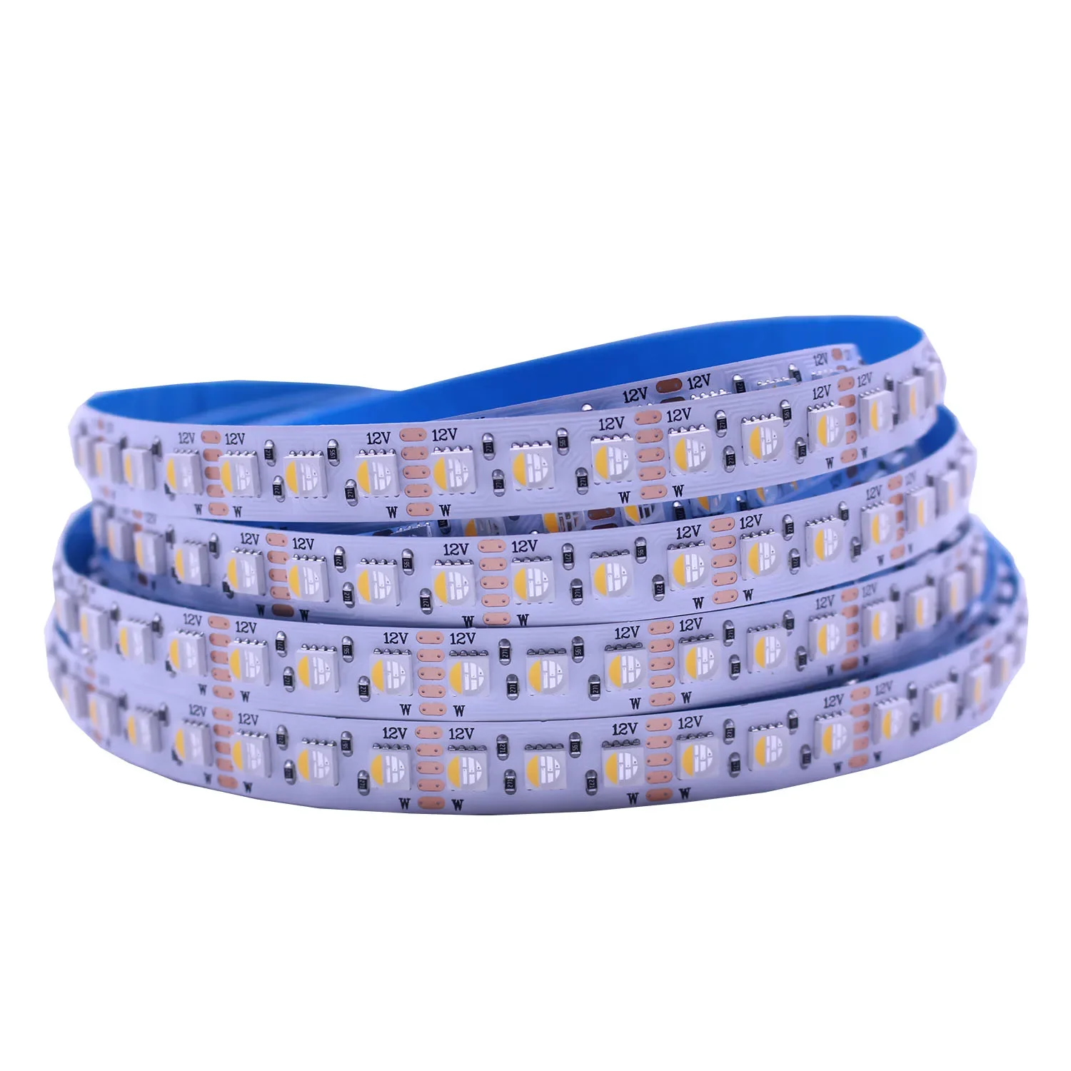 12mm PCB 5M 4in1 5in1 RGBCCT RGBWW LED Strip 5050 112 120 108 96 60leds/M RGB+W+WW RGBW RGBWW Flexible Led Tape Light 12V 24V