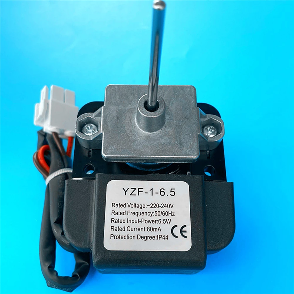 Universal AC220-240V Fridge Fan Motor YZF-1-6.5 For Refrigerator Freezer Display Cabinet Replacement Shaded Pole Motor