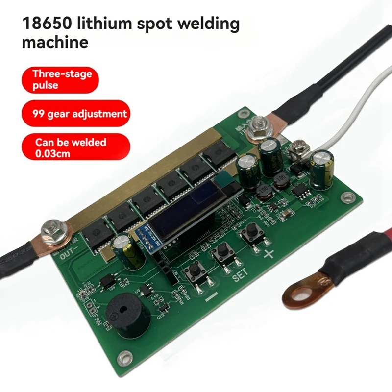ABPQ-12V Spot Welder Module With Welding Pen Intelligent Spot Welder Control Board Set For Lithium Battery 18650