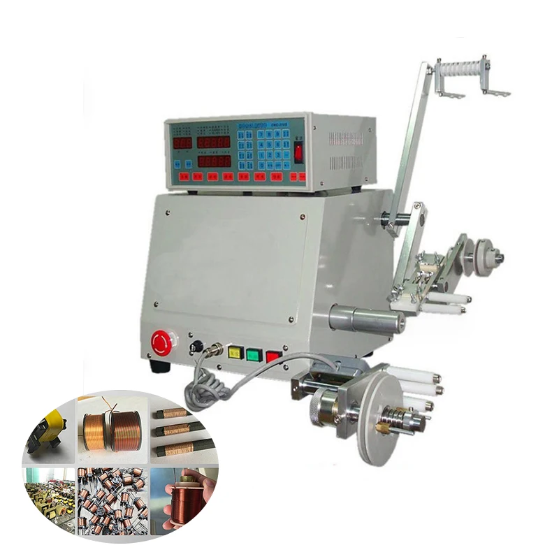 Inductor Coil Winding Machine Fine Iron Wire Motor Wire Winding Machine Side Single Shaft Winding Machine