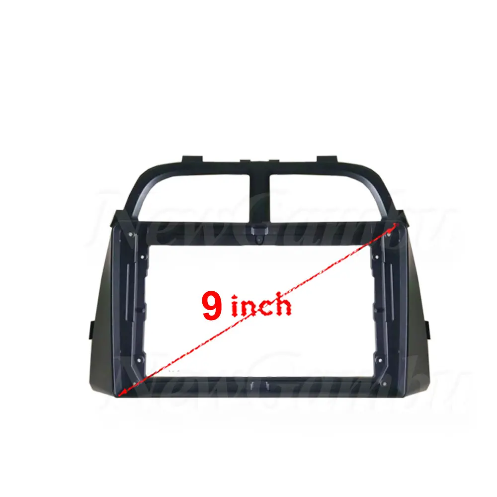 9 inch 2Din Car DVD Frame Audio Fitting Adaptor Dash Trim Kits Facia For Chana Changan Eulove 2013-2017 Frame No Cable