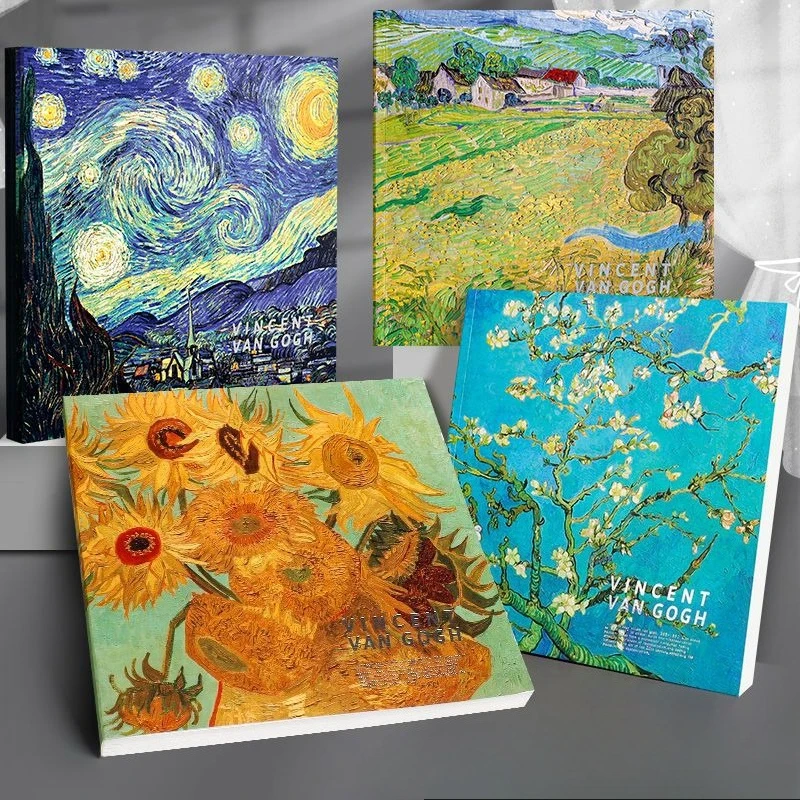 Van Gogh World Famous Painting Sketch Book 20K Drawing Notebook for Art Students