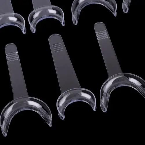 4pcs Dental photography Mirror +10pcs Retractor Cheek Lip Mouth Opener