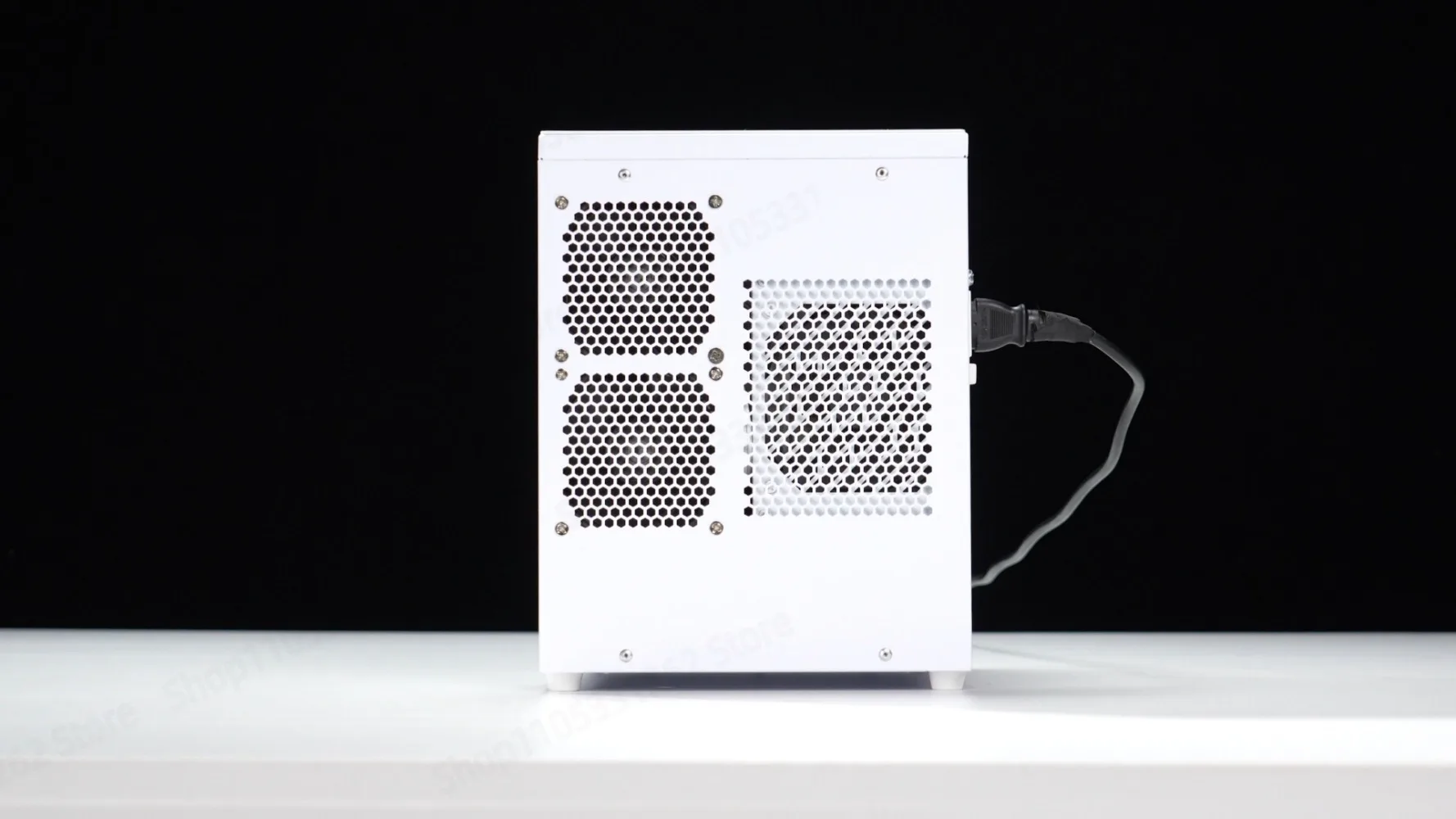 Desktop Sea View PC Case FY-01 ITX Small Chassis Pure White Computer Gaming Case Tower Enclosure