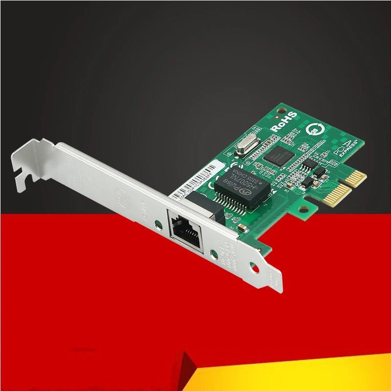 

Сетевая карта PCI Express PCIE X1 на RJ45 Gigabit Ethernet, сетевой адаптер для чипа Intel I210 10/100 Мбит/с, PXE ввод в эксплуатацию для ПК