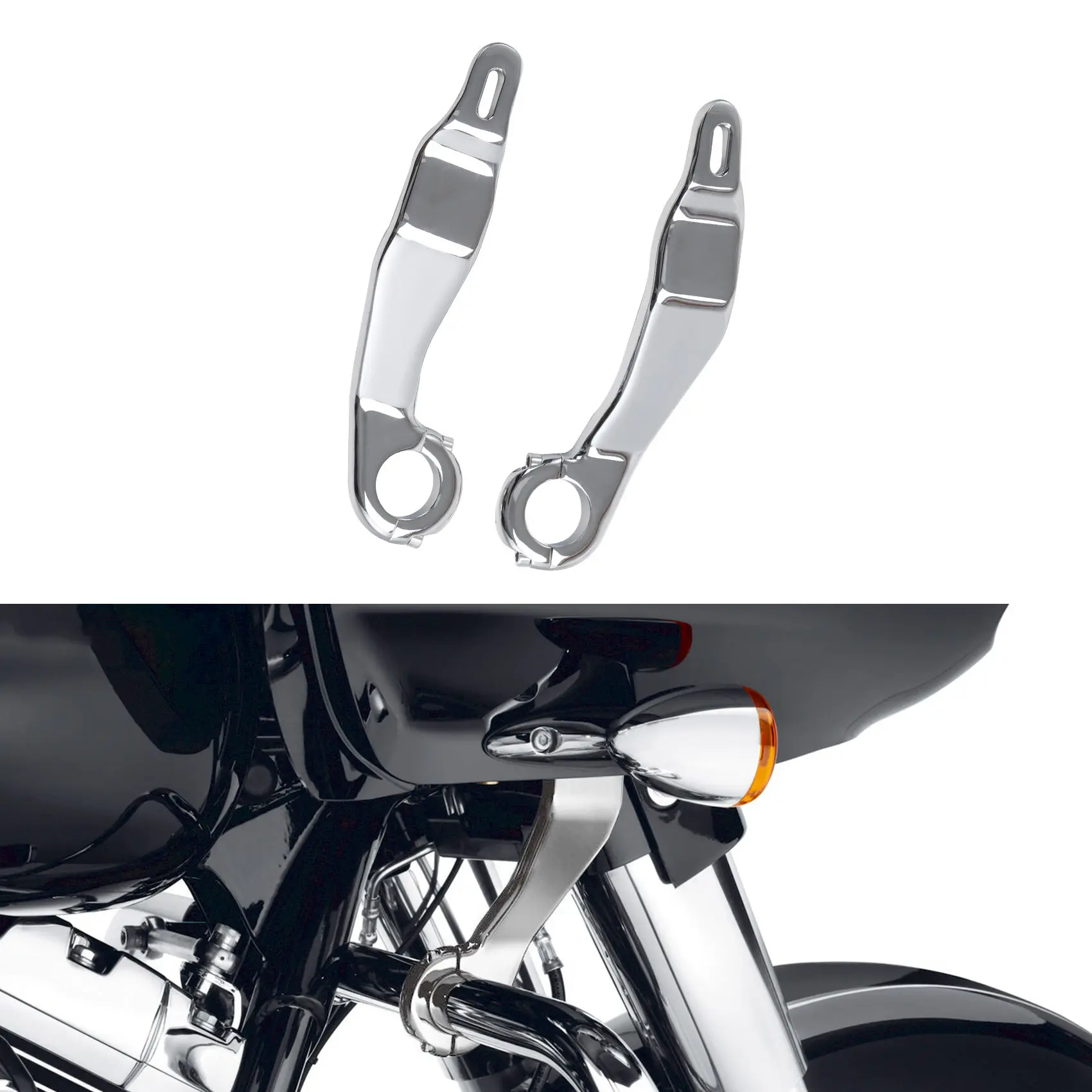 

Комплект поддержки обтекателя для Harley Road Glide FLTRX 2015-2023 Special FLTRXS Limited FLTRK Ultra FLTRU FLTRXST Street Glide ST