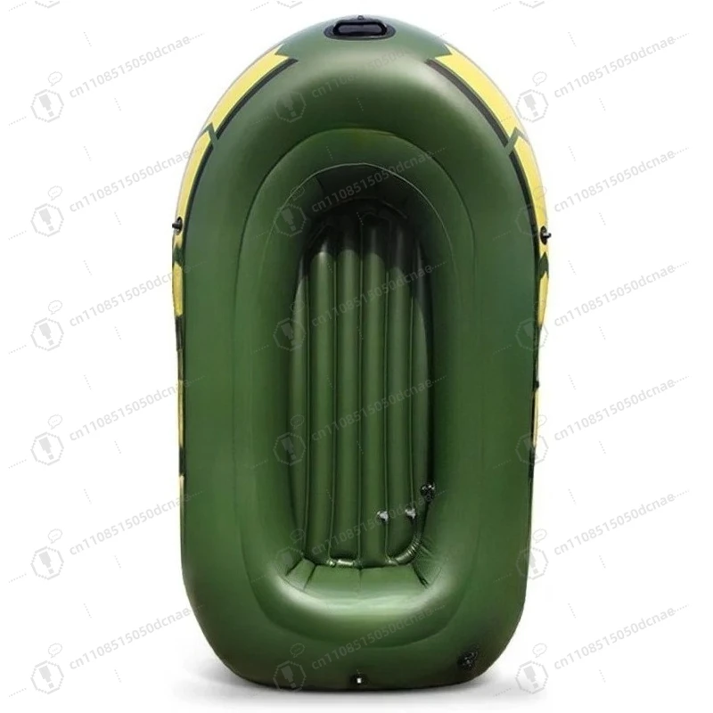 Inflatable Drifting Boat for Kayaking Outdoor Lake Fishing Heavy Duty with Cushion
