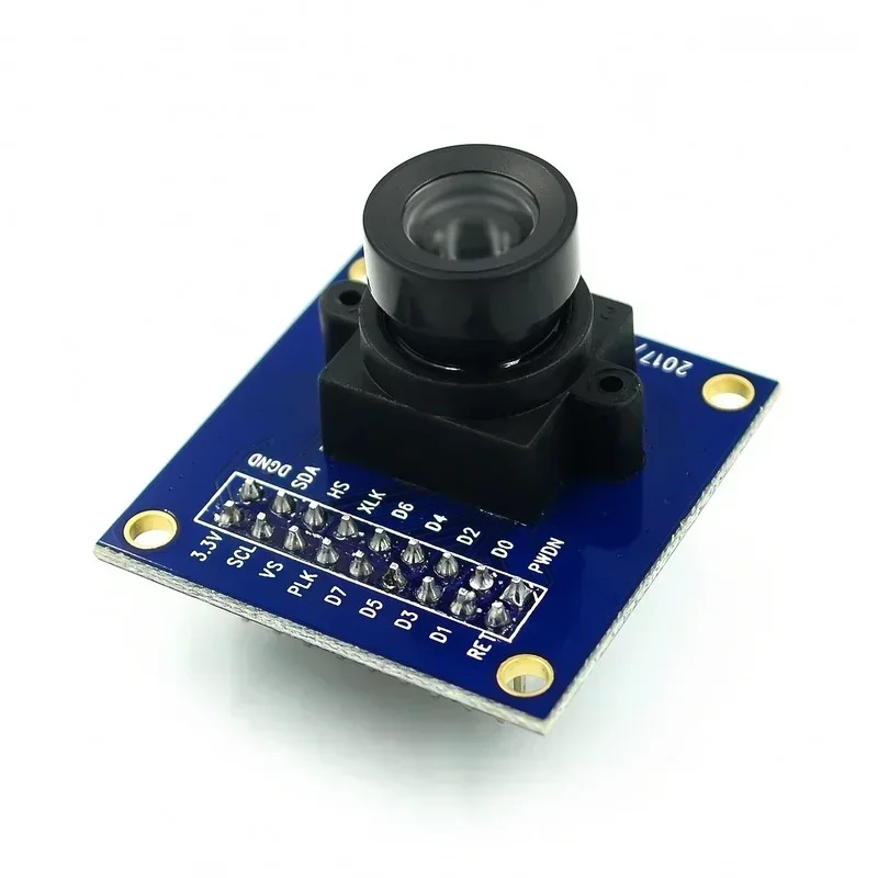 OV7670 Camera Module Supports VGA CIF Auto Exposure Control Display Active Size 640X480 for Arduino 1 pcs