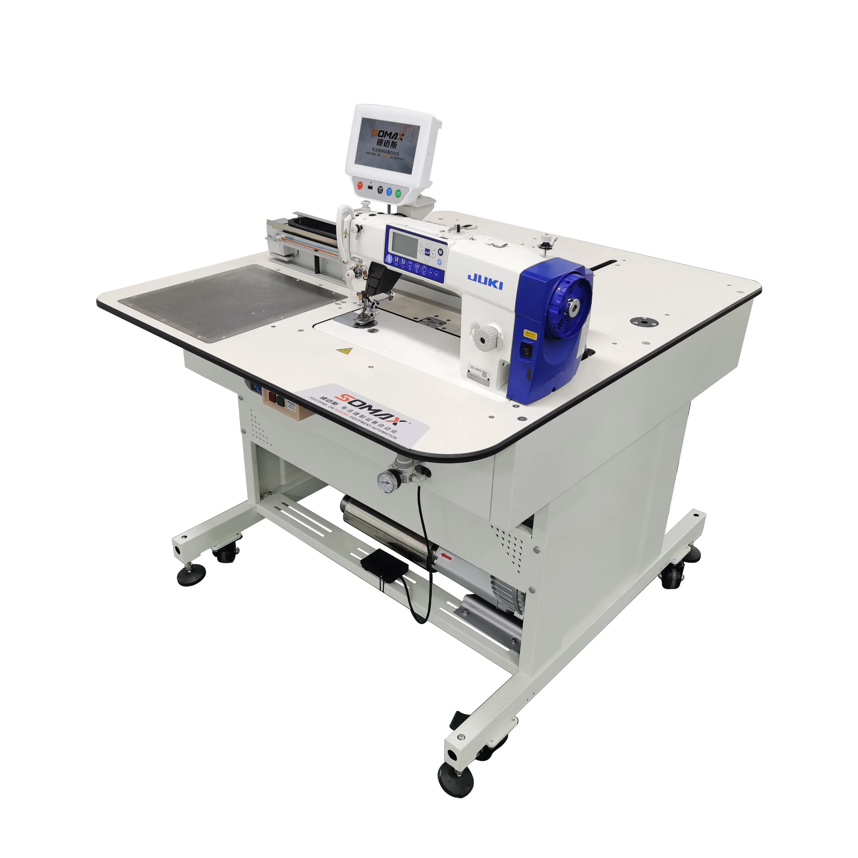 High-Speed Programmable Motor SM-15V Industrial Sewing Machine Automatic Multi-Function Lockstitch Template Garment