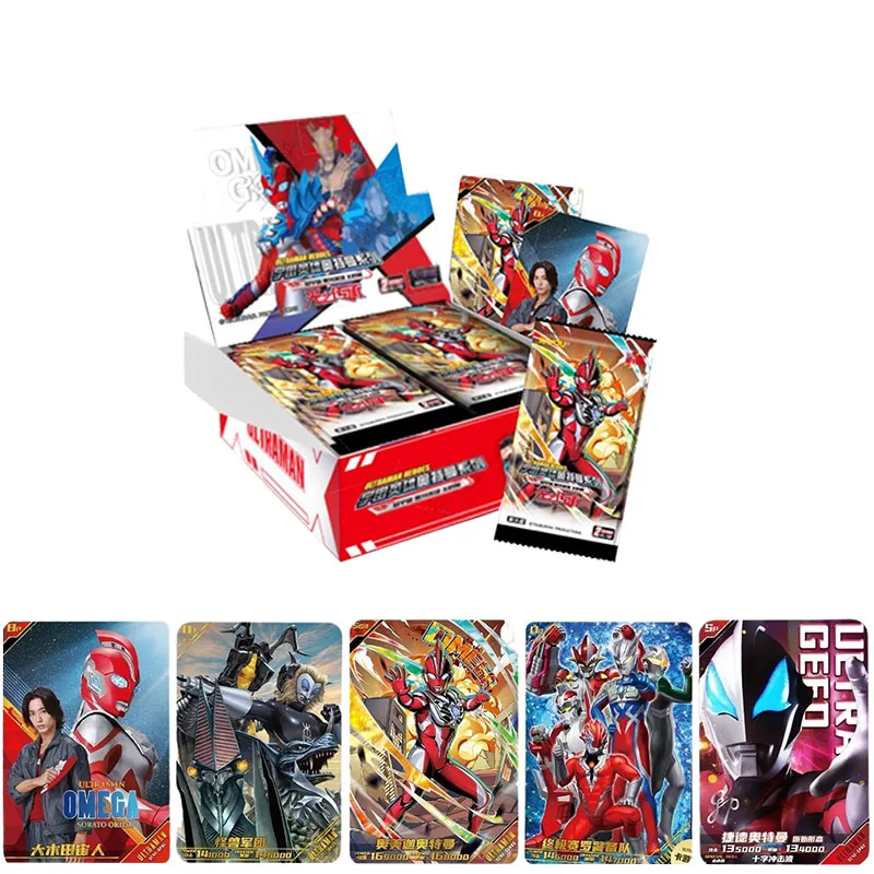 

Ultraman Card Game Full Box Deluxe Edition Series 42 Official Authentic Toy Card Blind Box Collection Album KaYou Genuine