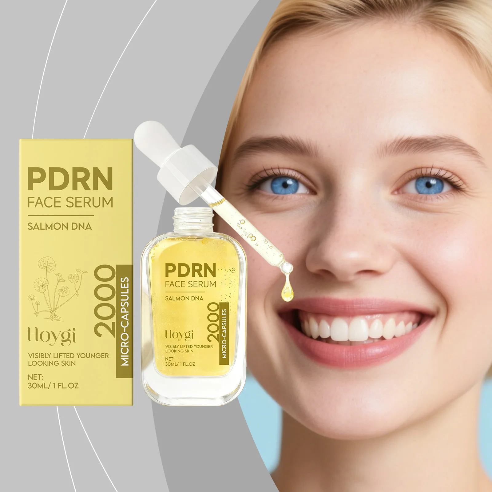 Daily Hydrating Facial Serum - Moisturizing Skin Glow Boost, Refreshing Light Watery Texture, Quick Absorption