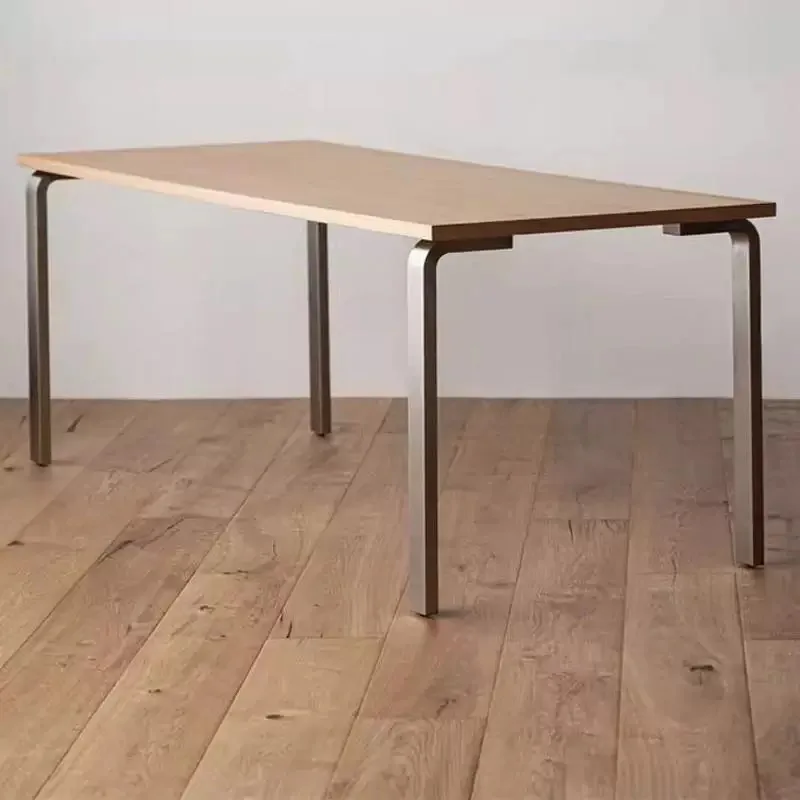 Stainless Steel Table Legs Simple Furniture Supports Heavy Duty Desk Feet for Dining Table Universal Mounting Legs for Desk