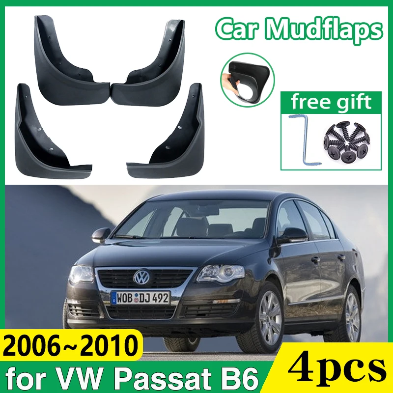 Mudflap For Volkswagen VW Passat B6 3C Variant 2006~2010 Mudguard Mud Flaps Guard Splash Flap Mudguard Car Accessories 2007 2008