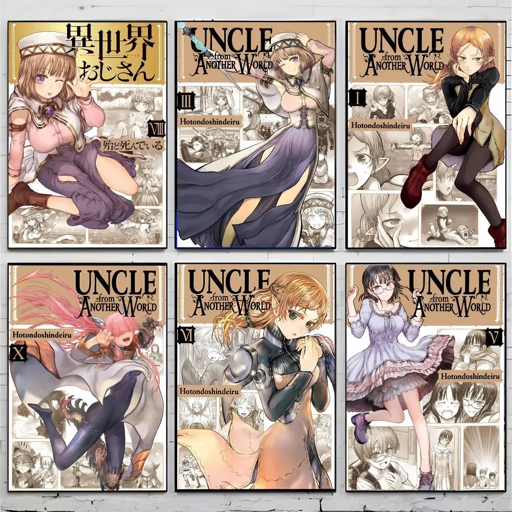 Comedy Isekai U-Uncle From Another World Poster Superior Home Space  Indoor Decorative Art & Home Decor