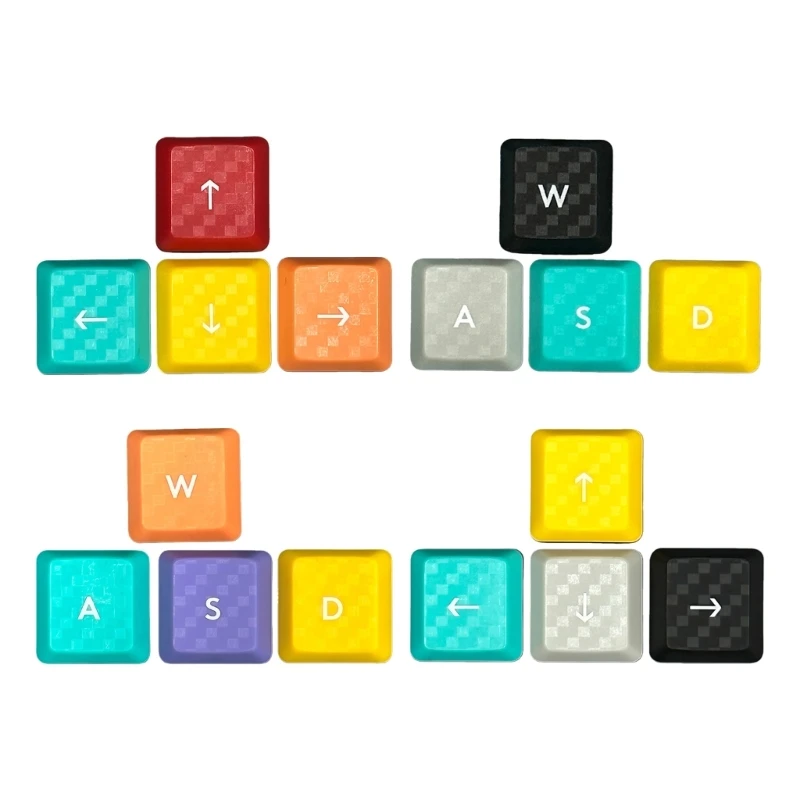 WASD Pfeile Tastenkappen Textur Rutschfester Schlüsselersatz für G813 G913 G913TKL M76A – Detail 1