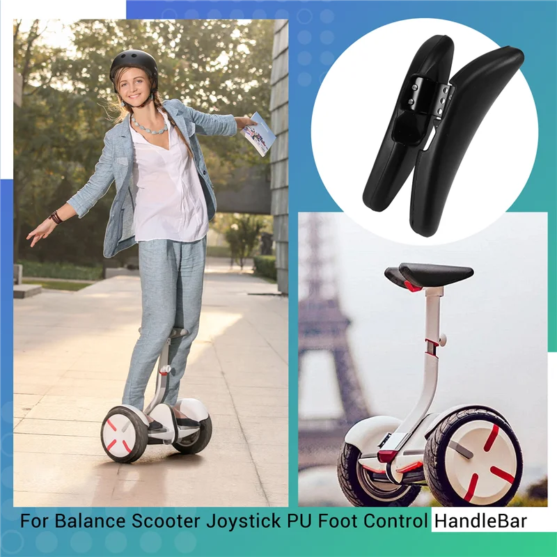 ABJA-For Ninebot Mini Pro Balance Scooter Joystick PU Handlebar PU Foot Control Handlebar For Xiaomi Mini Balance Scooter