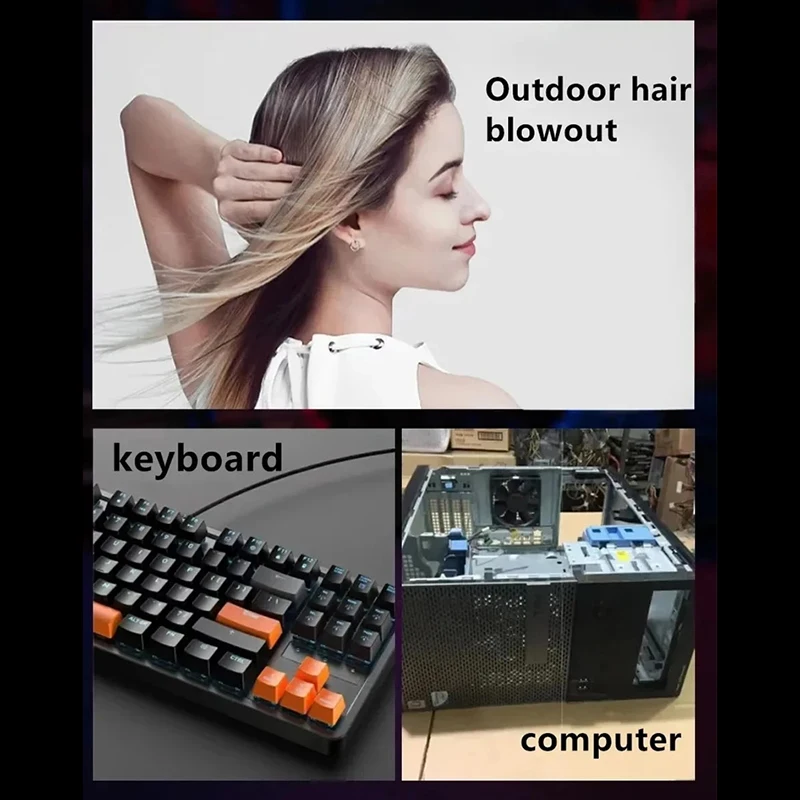 250000 RPM X3Pro توربو منفاخ نفاث قوي منفاخ الهواء فرش السيارات مروحة تربو سرعة الرياح 52 متر/الثانية 8000 مللي أمبير Souffleur الهواء Puissant