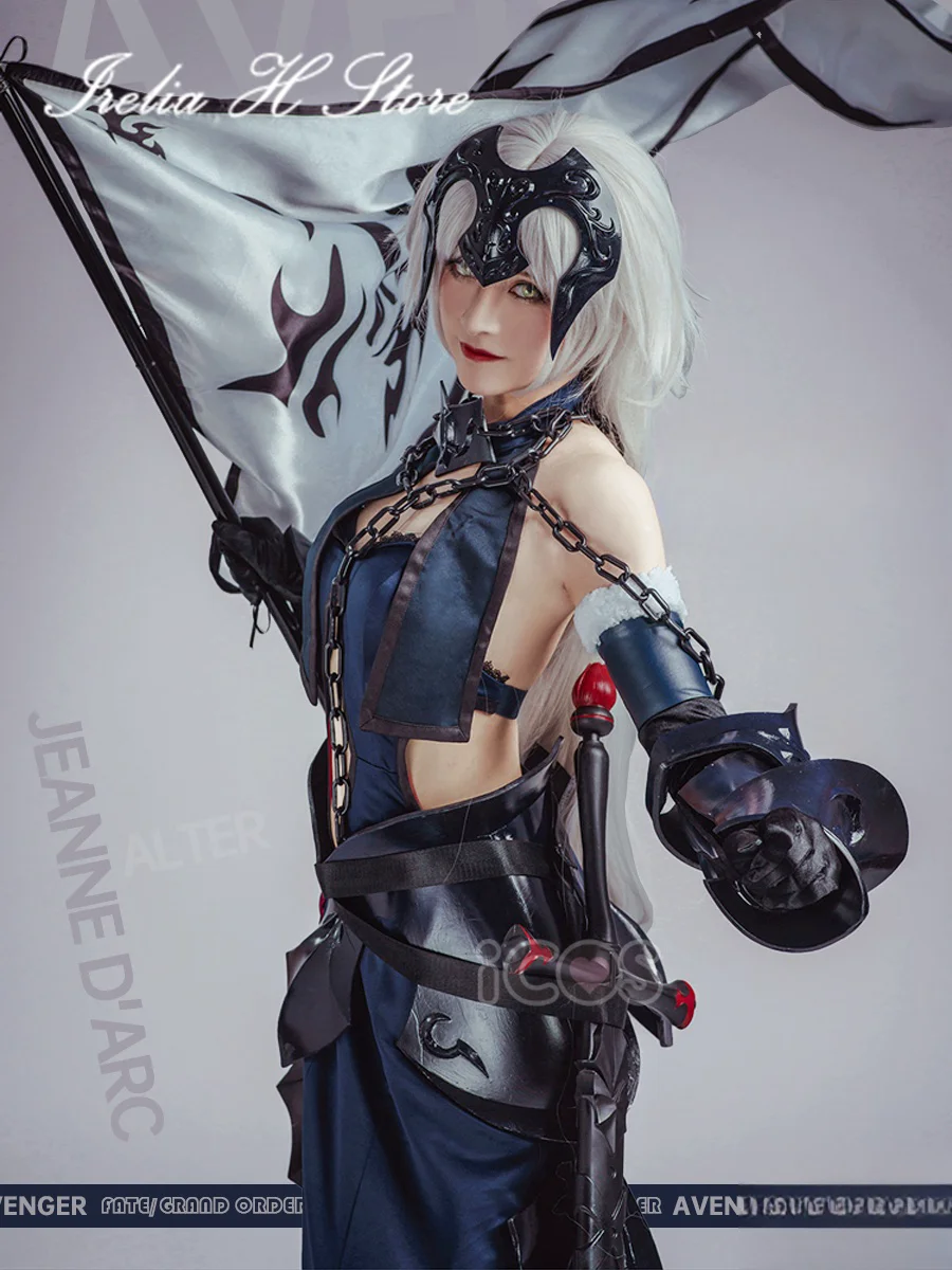 Irelia H Store Fate/Grand Order Alter Cosplay Costume Game FGO Alter Sexy Dress Female Halloween Costume image 3