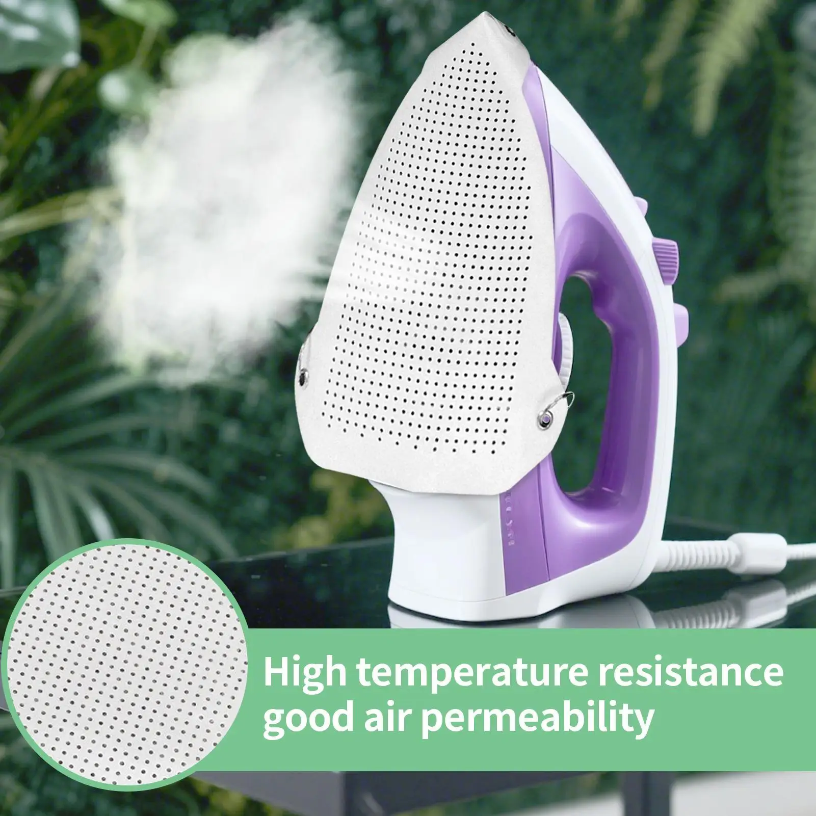 Iron Shoe Cover Electric Iron Sole Plate Protector Smooth Ironing Assistant Tool Ironing Accessory for Household Garment Ironing