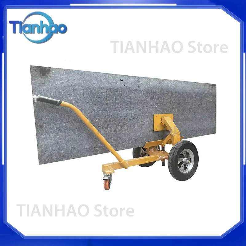 Customized Yellow Self-Locking Splint Trolley Dolly New Design Handling Equipment for Industry Machinery Transportation