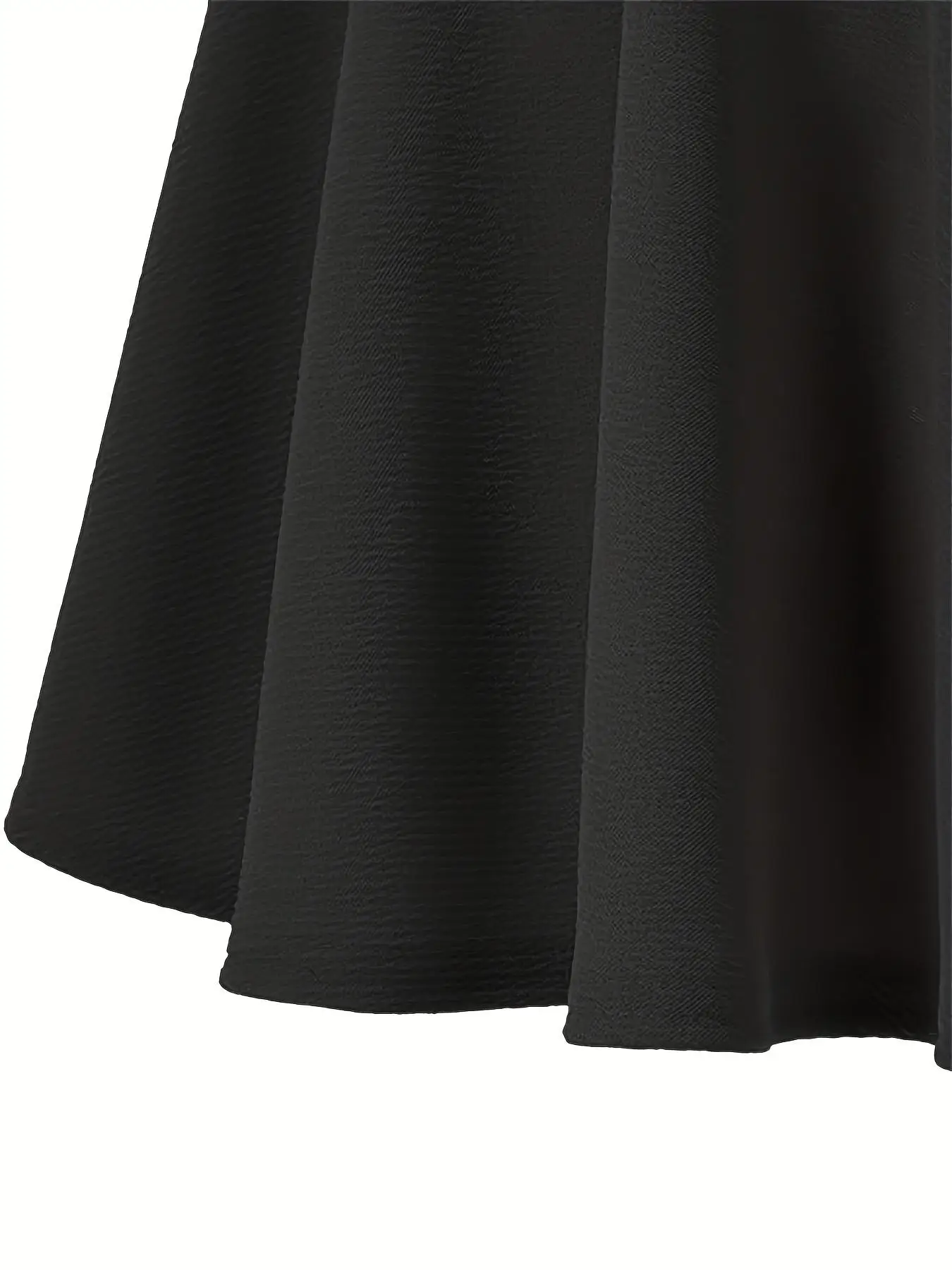Neuer modischer, einfarbiger, lässiger, bequemer High-Waist-Rock für Damen, Mini-Faltenrock – Detail 5