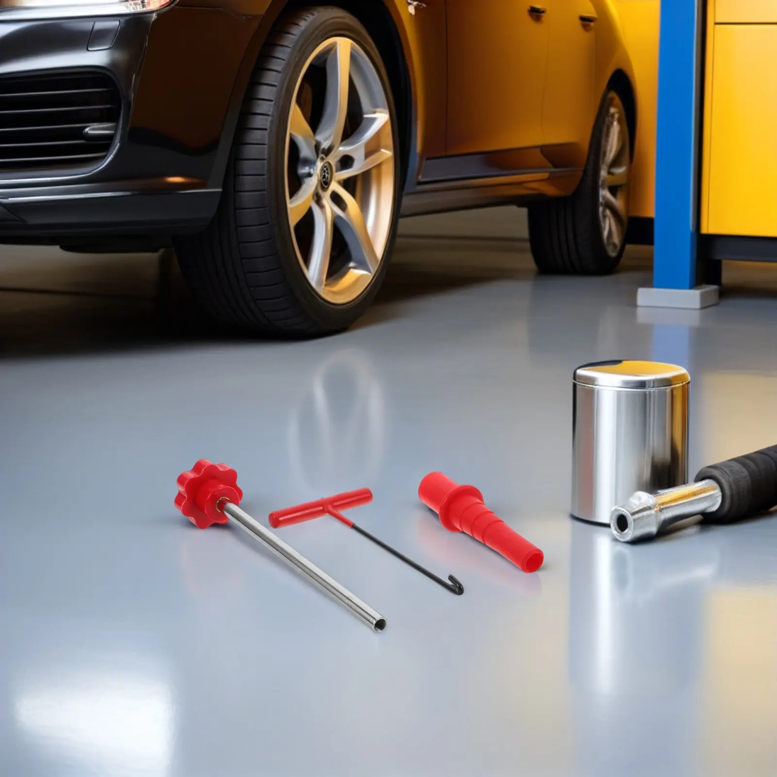 

1Set Automotive Valve Stem Tool Quick Release Installation Removal Tool Kit for Car Truck Atv Tire Valve Stem Replacement Repair