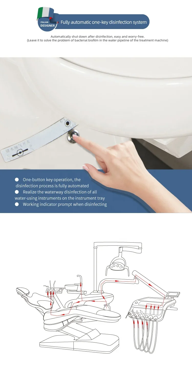 GD-S350 unit with  ceramic rotatable spitton