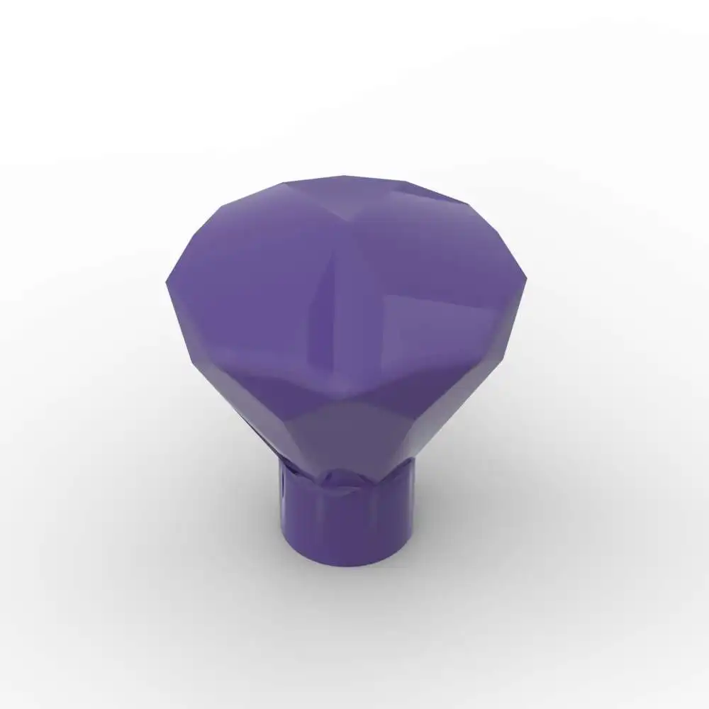 

MOC 10 шт. 4738 4739 30153 Рок 1x1 Детали Jewel 24 гране Алмазный драгоценный камень Строительные блоки Кристалл Камень Совместимая игрушка Подарок ребенку