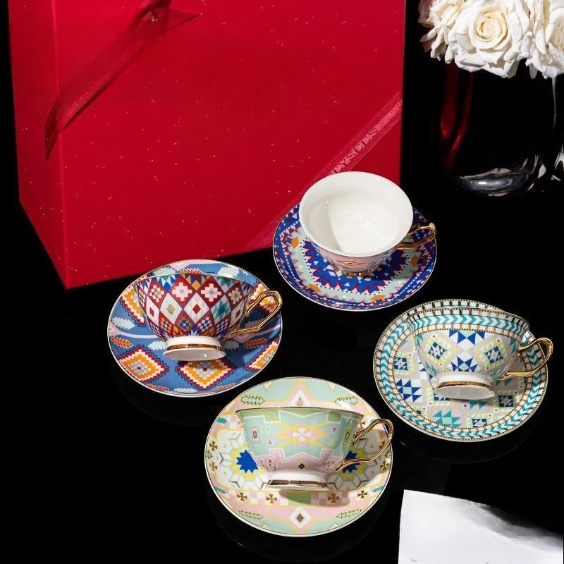Coffee cup gift box afternoon tea tea set wedding gift housewarming