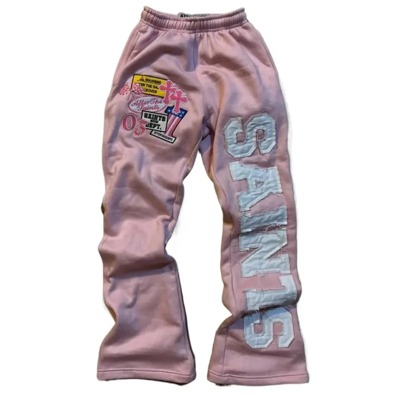 سراويل رياضية غير رسمية جديدة مطبوعة برسوم كارتونية ثلاثية الأبعاد قابلة للتنفس وعصرية على الطراز الأوروبي والأمريكي للبالغين والأطفال