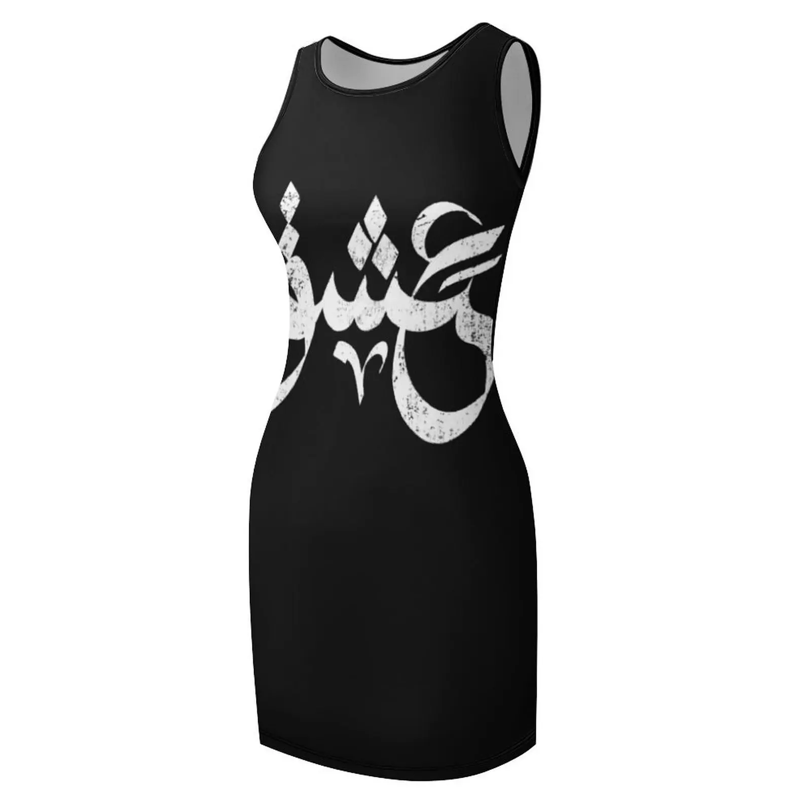 IRAN et poème iranien à Farsi t-shirt sans manches robe d'été robes pour femmes robe sexy tenues de plage pour les femmes